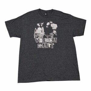 Veruca Salt Band T-Shirt Mens XL Charcoal Heather Grey 90s Alternative Rock Tee